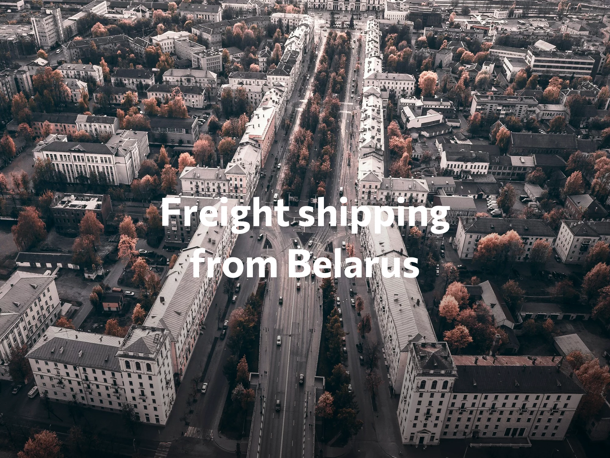 Shipping company from Belarus, freight rates for FTL and LTL shipping in Belarus
