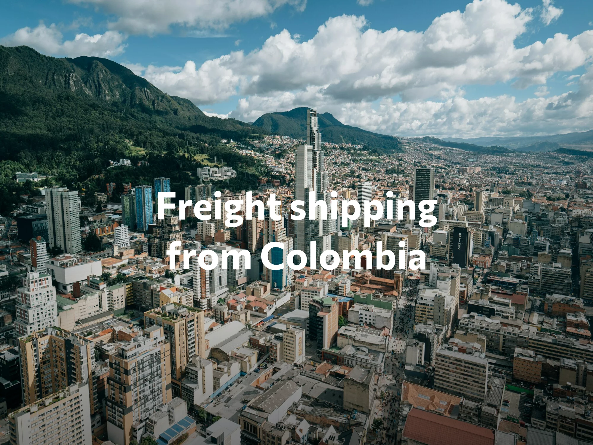 Shipping company from Colombia, freight rates for FTL and LTL shipping in Colombia