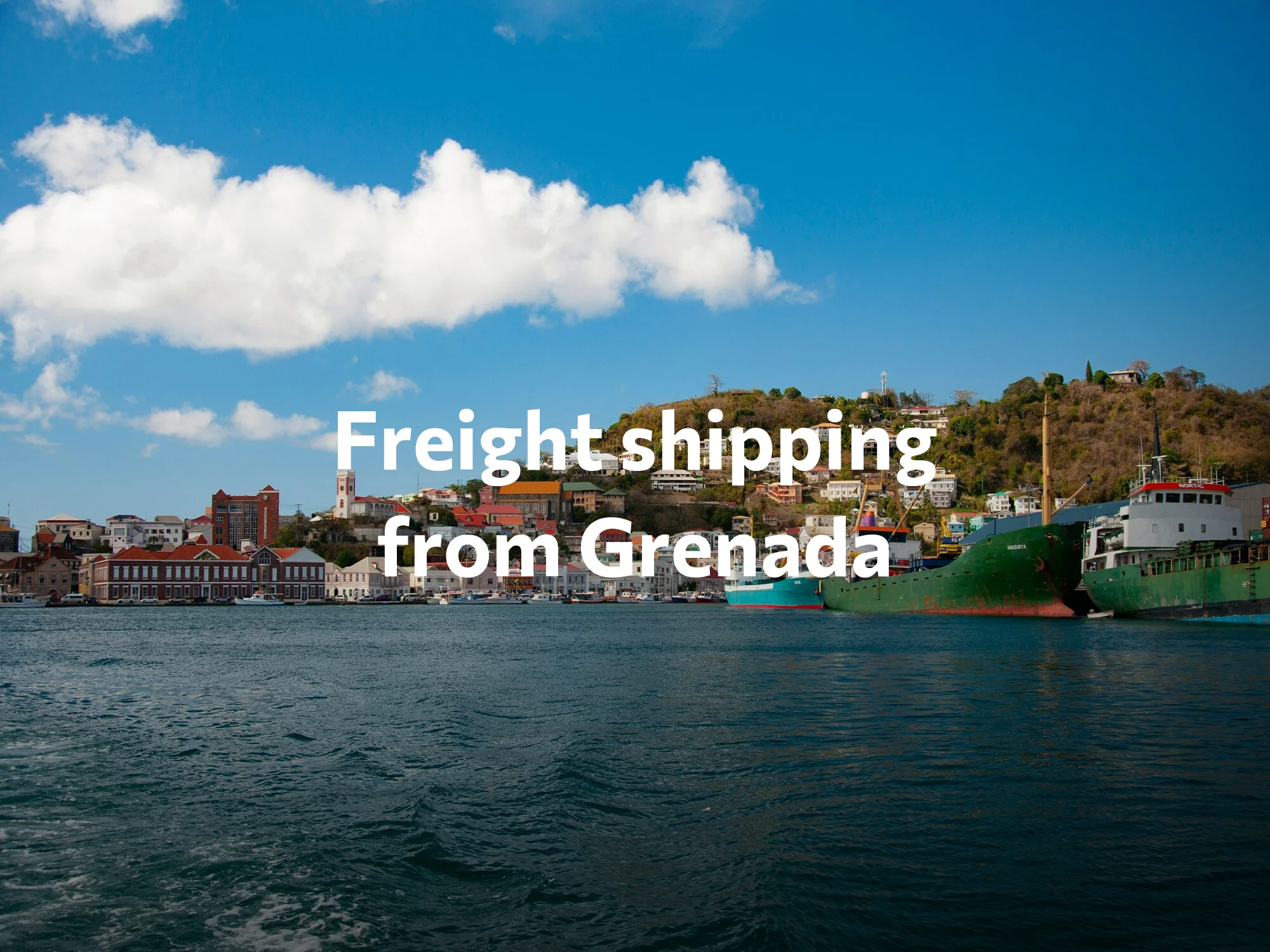 Shipping company from Grenada, freight rates for FTL and LTL shipping in Grenada