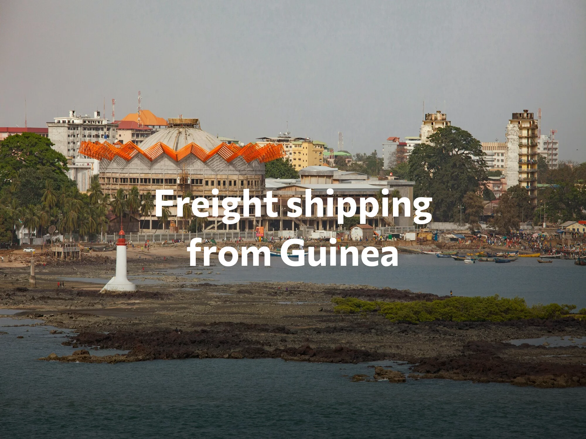 Shipping company from Guinea, freight rates for FTL and LTL shipping in Guinea