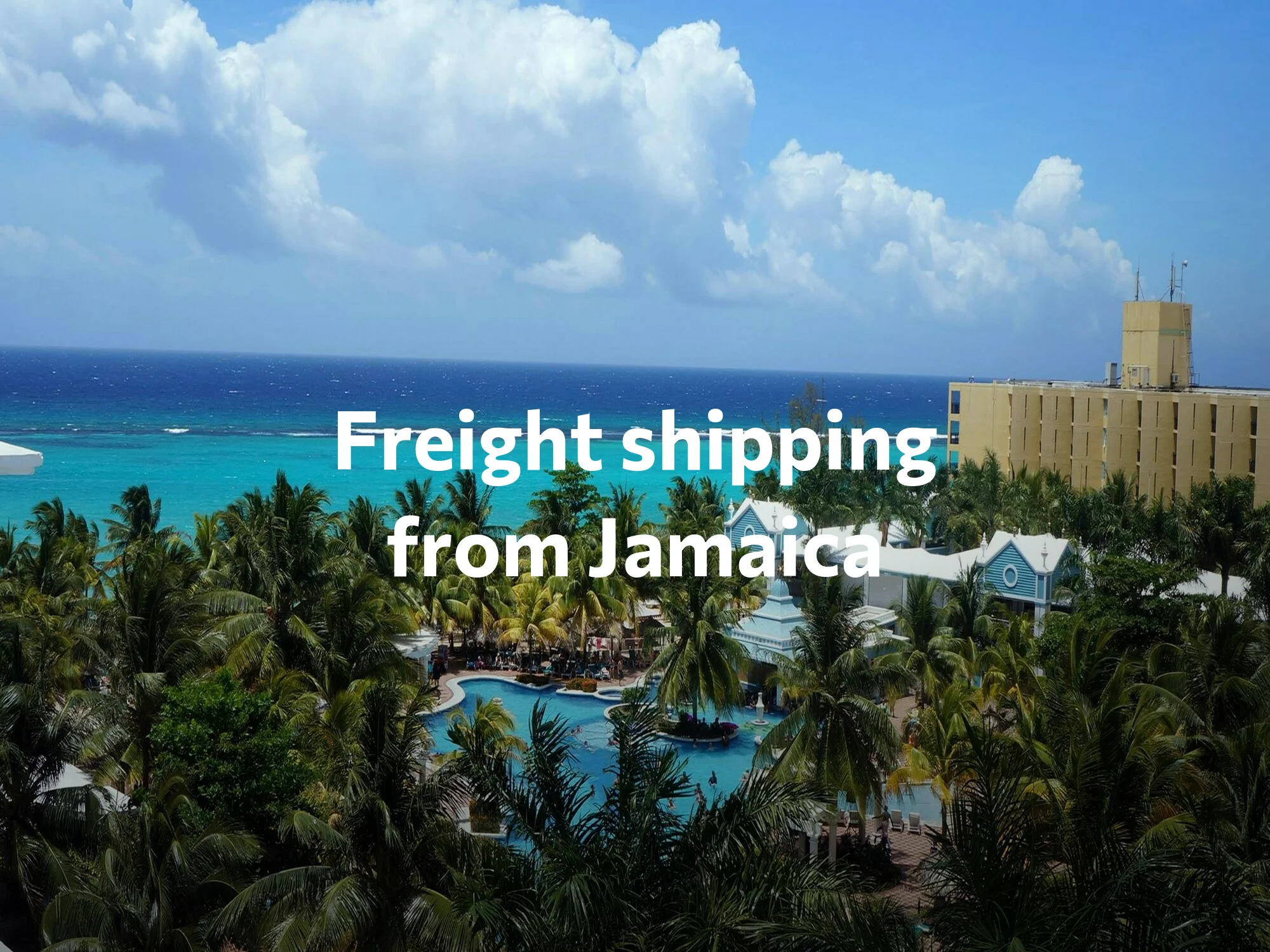 Shipping company from Jamaica, freight rates for FTL and LTL shipping in Jamaica