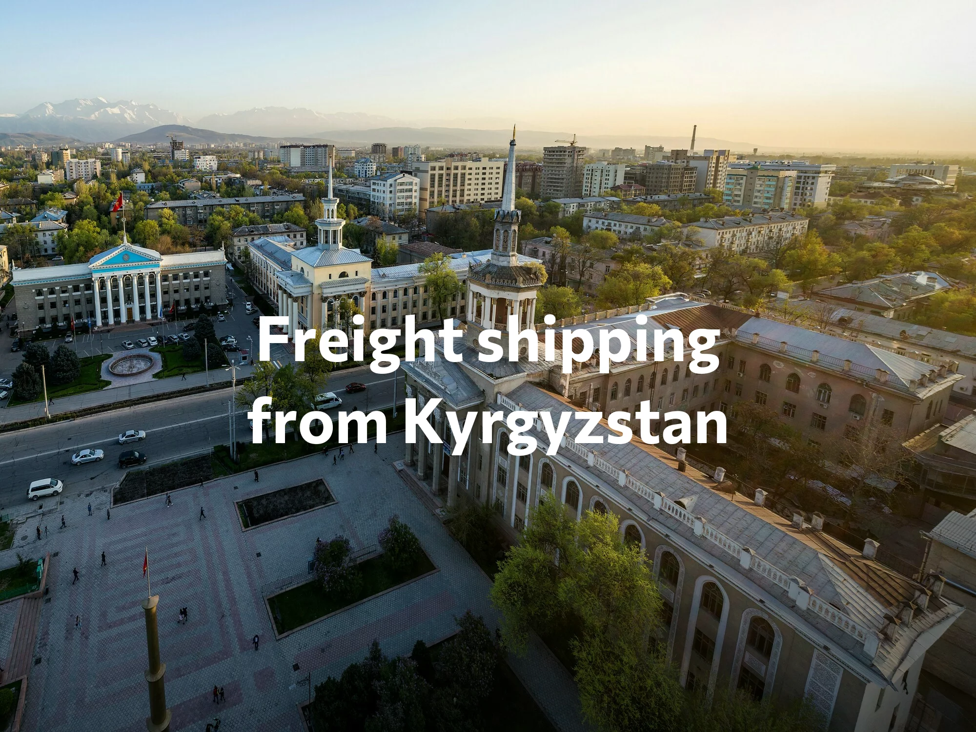 Shipping company from Kyrgyzstan, freight rates for FTL and LTL shipping in Kyrgyzstan