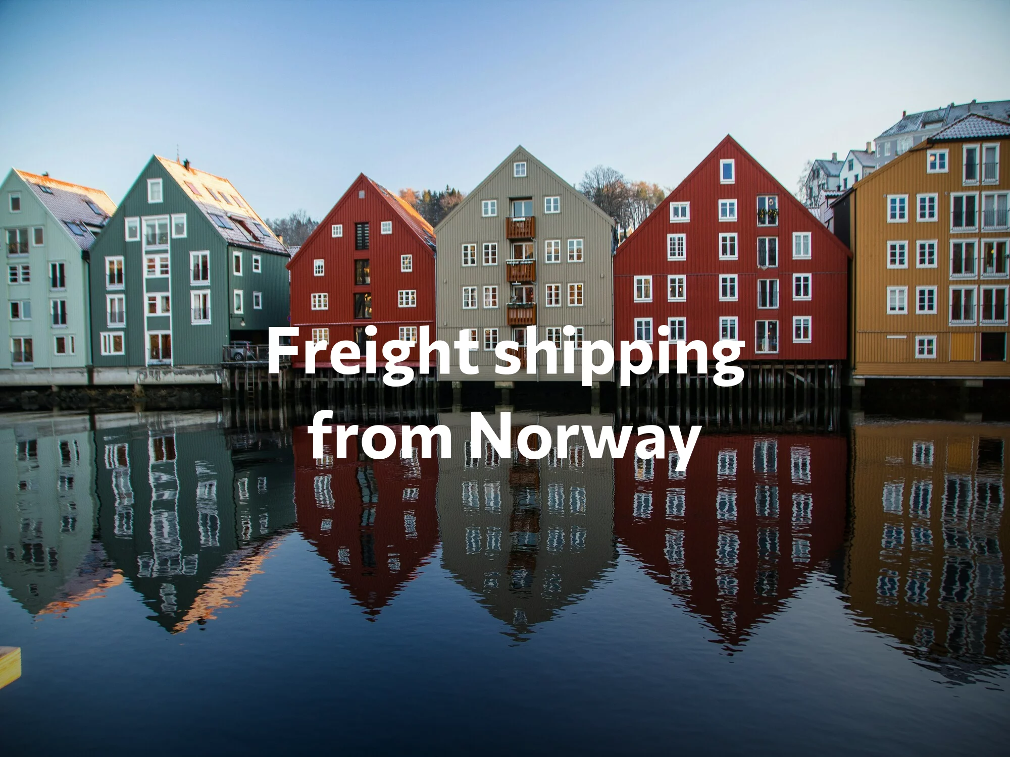 Shipping company from Norway, freight rates for FTL and LTL shipping in Norway