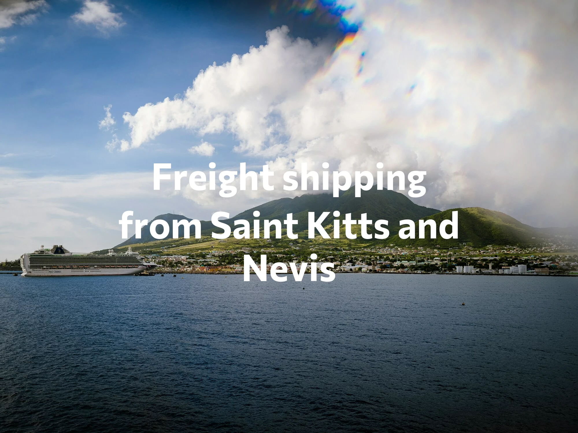 Shipping company from Saint Kitts and Nevis, freight rates for FTL and LTL shipping in Saint Kitts and Nevis