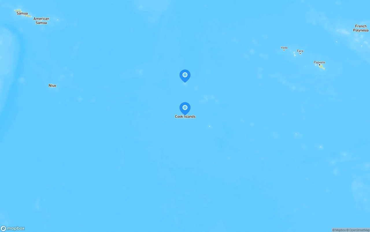 Shipping company from Cook Islands