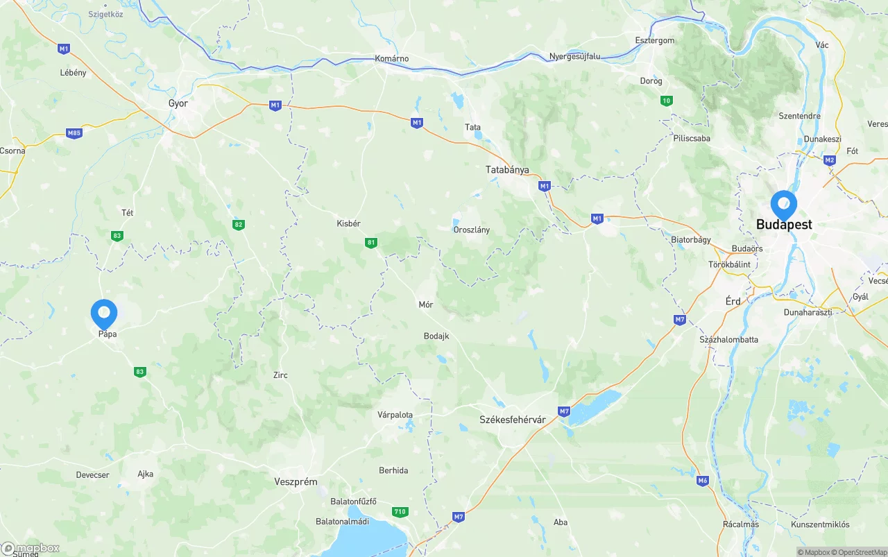 Shipping company from Hungary