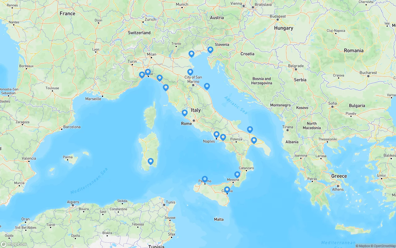 Shipping company from Italy