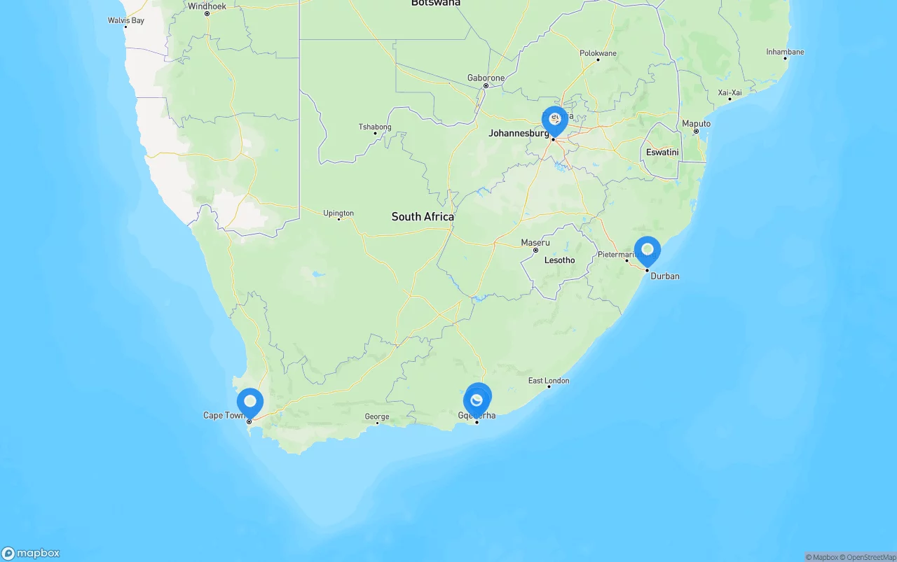 Shipping company from South Africa