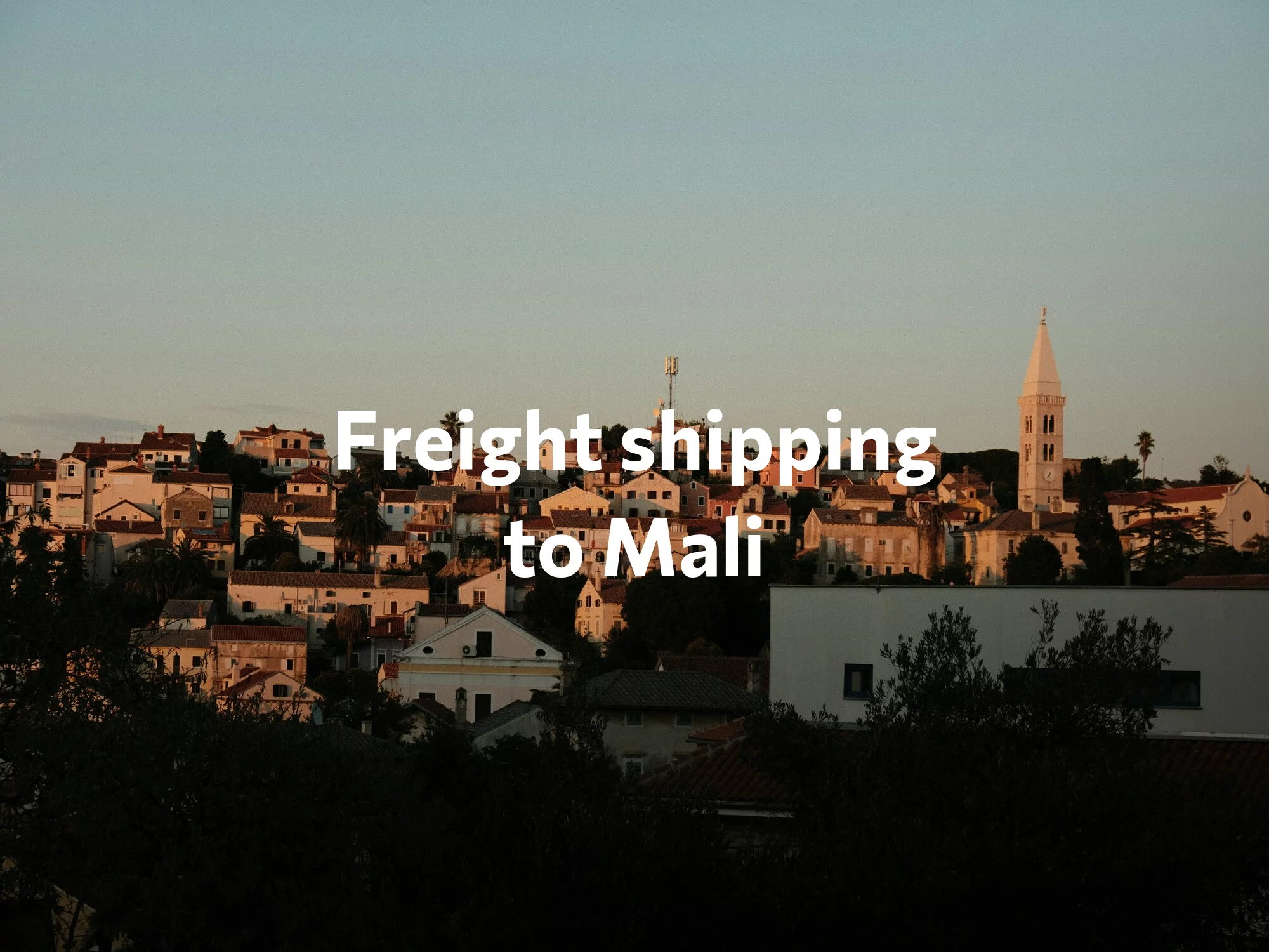 Shipping company to Comoros, freight rates for FTL and LTL shipping in Comoros