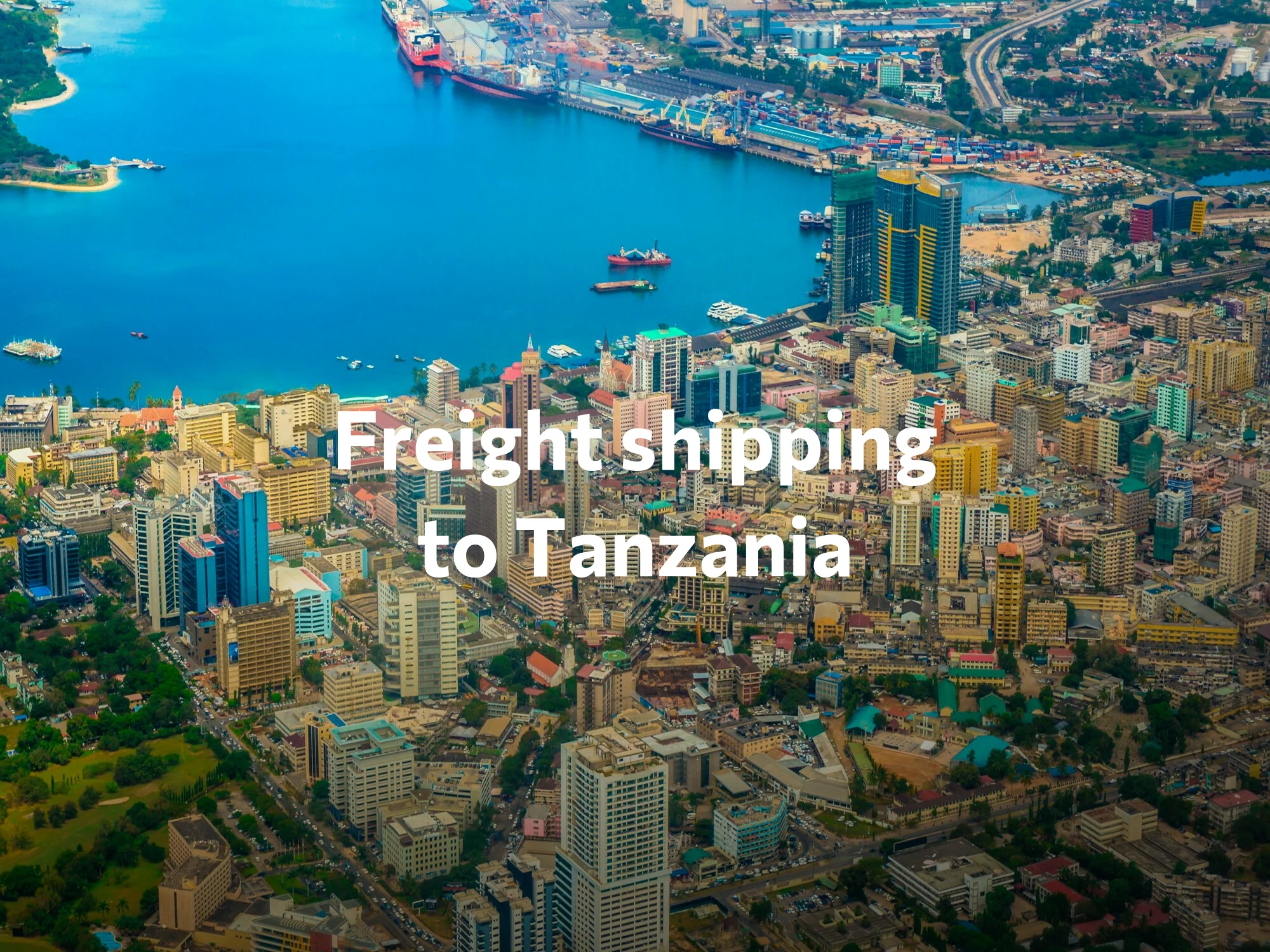 Freight Shipping from Pakistan to Tanzania